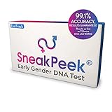 SneakPeek Fasttrack - Early Gender Boy or Girl Prediction DNA Blood Test - DNA Lab Tested 99.6% Accurate¹ Gender Predictor Kit