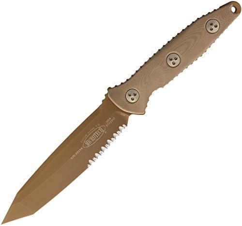Microtech Socom Alpha Tanto PVD Tan P/S MCT1142PVDTN