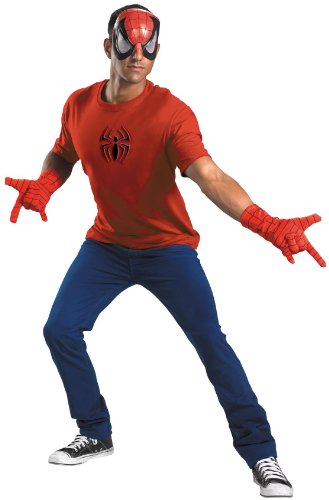 Disguise Men's Marvel Spider-Man Adult Costume Kit