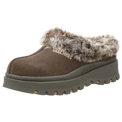 skechers fortress clog slipper