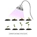 16W LED Grow Lights Bulbs for Indoor Plants,Dual-lamp-switch Growing Light with 360 Degree Flexible Gooseneck for Office Home Garden House Plant