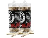 RAW Classic King Size Pre-Rolled Cones with Filter Tips (200 Pack)