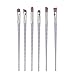 OVERMAL 6Pcs Colorful Cosmetic Eyebrow Eyeshadow Brush Makeup Brush Sets Kits Tools