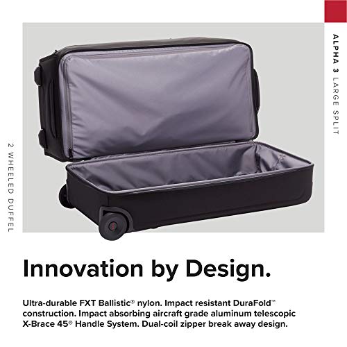 TUMI Alpha 3 Large Split 2Wheel Duffel Bag With Quick Zip Interior