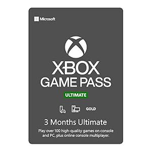 Xbox Game Pass Ultimate: 3 Month Membership [Digital Code]