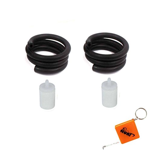HURI 2 Fuel Line Fuel Filter For Husqvarna 61 266 268 272 272XP Chainsaw