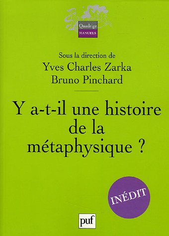 Y a-t-il une histoire de la métaphysique ?