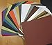 Golden State Art, 16x20 Matboard Mat Board Blanks - Assortment Color Uncut Mats for DIY Projects, Presentation Boards, Art Crafts (50 Pack)