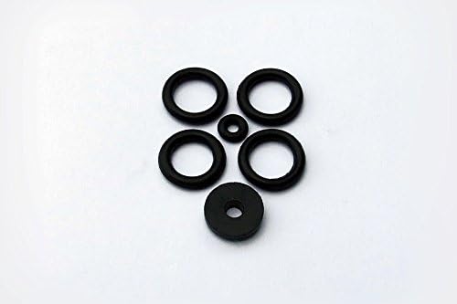Prestacycle Prestaflator Rebuild Kit, O-Rings and Seals for Hose, Trigger & Pressure Release, Compatible with 2010 and Newer Prestaflator Tools, Bicycles, Buna-Nitrile (BN70) Rubber