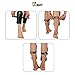 JBM Kids Child Soccer Shin Guards Leg Calf Protective Gear Shin Pads Support Soccer Accessories Impact Resistance Safe Lightweight Adjustable Comfortable Durable Fit Well for Football Games