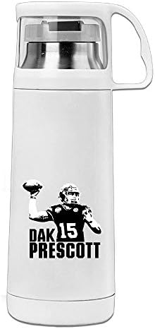 Bekey Dak Prescott Poster Stainless Steel Vacuum Travel Mug With Handle Cup Water Bottle
