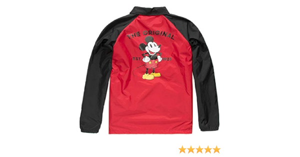 red and white vans jacket