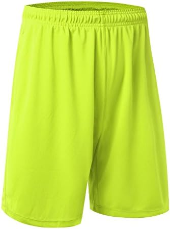 Fenta Athletic Gym Shorts Elastic Waist Breathable Running Pants with Pockets Soft Sports Fitness for Men by