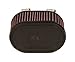 K&N High-Flow Original Lifetime Universal Clamp-On Air Filter: High Performance, Premium, Washable: Flange Diameter: 1.875 In, Filter Height: 3 In, Flange Length: 0.625 In, Shape: Oval, R-0990