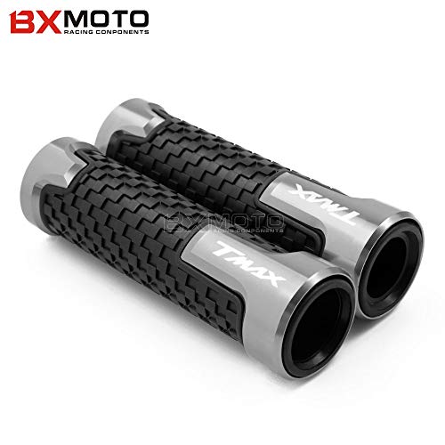 Wincom Dishman Automobiles & Motorcycles Motorcycle Handlebar Grips Lastest Product for Yamaha Tmax T-Max 530 500 Tmax530 Sx Dx 2014 2015 2016 2017 2018 Handle Grips - (Color: Black)