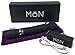 Vibrating Clitoris Massage Vibrator for Women or Couples Masturbation by MoN | Sex Toy Clit G-Spot Stimulation Massager - Rechargeable, Waterproof, Powerful Motor - Black