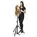 Premium Mannequin Head Stand Tripod - Heavy Duty Lightweight Aluminum for Portability and Durability. Bonus Easy Carry Tote. Exclusively by Salonee - your Source for Professional Salon Equipment.