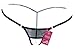 Deargirl Thong Hollow Out Panty Lingerie(One Size, Black)