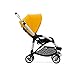 Bugaboo Bee5 Complete Stroller, Black/Sunrise Yellow - Compact, Foldable Stroller for Travel and Urban Life. Easy to Steer on City Streets & Tight Turns! The Most Popular Lightweight Stroller!