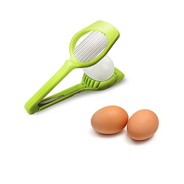 PIPRE-Egg-Slicer-Stainless-Steel-Multifunction-Egg-Slicer-Cutter-Cooking-Kitchen-Home-Gadgets-Tool-Accessories-for-Egg-Mushroom-Strawberry-Tomato-Kiwi-Fruit-Fruits-And-Vegetables-Etc-Green PIPRE Egg Slicer Stainless Steel Multifunction Egg Slicer Cutter Cooking Kitchen Home Gadgets Tool Accessories for Egg…