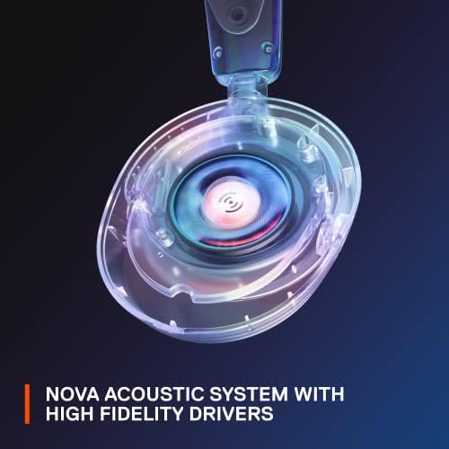 Arctis Nova 1 Casque de Jeu multisystème — Pilotes Hi-FI — Audio Spatial à 360° — Design Confortable — Durable — Ultra léger — Microphone antibruit — PC, PS5/PS4, Switch, Xbox – Noir