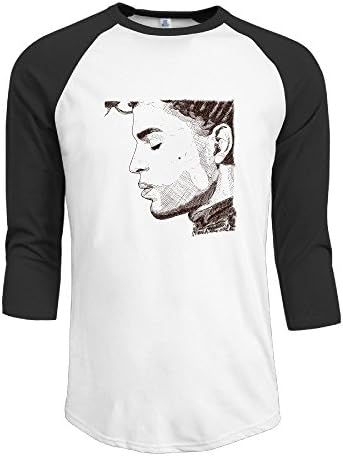 Prince Musicology The Hits USA Muscle Summer Mens 3/4 Sleeve\r\n Baseball Eco-Jersey Raglan T Shirts