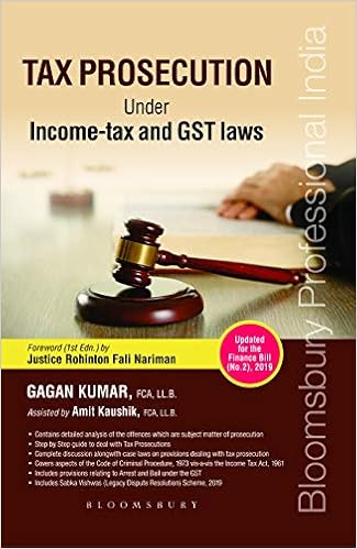 Tax Prosecution Under Income-Tax and GST Laws