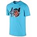 Nike Mens KD Speaker Dri-Fit Shirt Blue Colorful Graphics