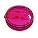 Gift Spill And Splash Resistant Lid With Slider Closure For 30 Oz (Hot Pink)