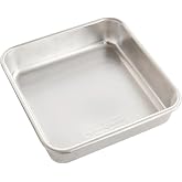 Nordic Ware - 47500 Nordic Ware Naturals Aluminum Commercial 8" x 8" Square Cake Pan, 8 by 8 inches, Silver