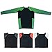 Sanabul Kids Essentials Long Sleeve Compression Training Rash Guard for MMA BJJ Wrestling (Green, XL)