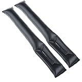 Universal Car Seat Gap Filler Pad In Black with Spacer Protective Case and Slot Plug Car Gap Filler (2 pcs, Black)