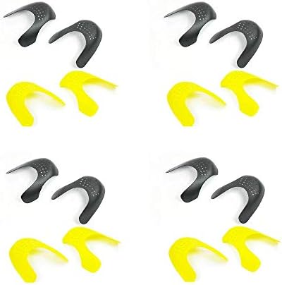 Sneaker Shields for Anti Shoe Toe Creasing Soft and Hard Combination Set (Size: Men's 5.5-12)