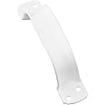 National Hardware N162-594 V6 Pull in White vinyl coated,6-3/4"