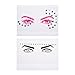 Kloud City Pack of 2 Bindi Rave Glitter Temporary Face Head Stickers Body Tattoo In Random