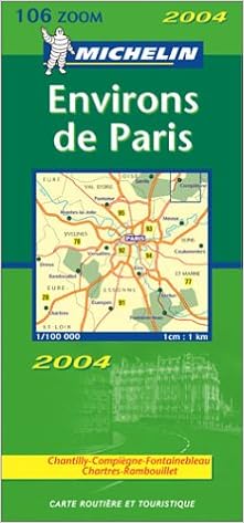 Amazon Fr Carte Routiere Environs De Paris Departements 78 92 93 94 95 Cartes Zoom Michelin Livres