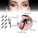 Magnetic False Eyelashes 3 Magnets Full Eyes Dual Magnets,Ultra Thin Reusable Fiber Dual Magnetic Eyelashes with Mirror and Stainless Steel Tweezers 8PCS(2Pairs)