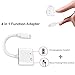 Headphone Jack Adapter for iPhone 7 Dual Audio Cables 4 in 1 Splitter Accessories for Audio+Charge+Volume Control+Call Compatible for iPhone XS/MAX/XR/X/8/8Plus/7/7Plus Support All iOSthumb 3