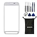 sunways Outer Glass Lens Screen Replacement for Samsung Galaxy S6 Active G890a(White) with Device Opening Tools