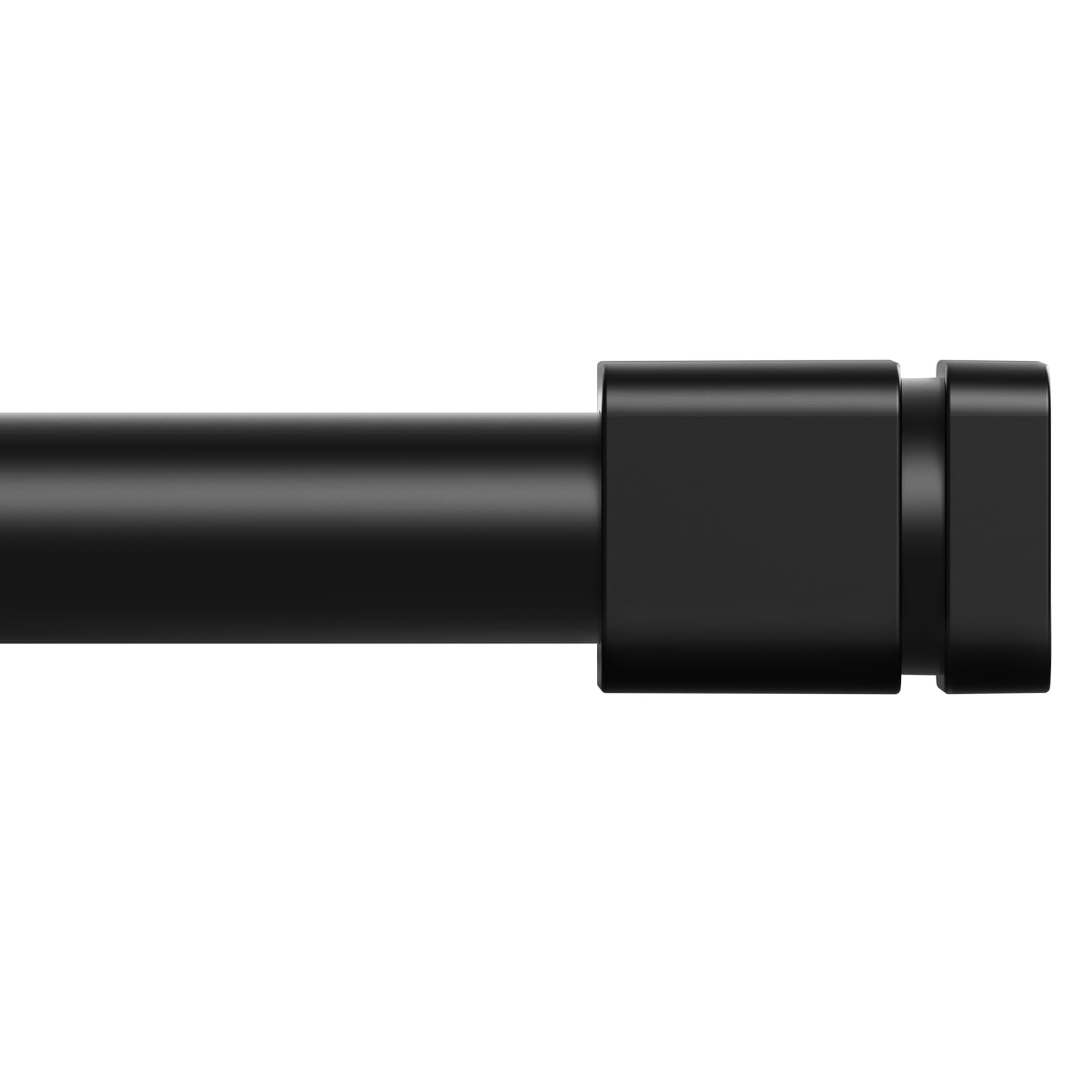Photo 1 of Sthumsup Black Curtain Rods for Windows 30 to 60,Adjustable 1 Inch With Brackets, Heavy Duty Modern Window Rods for Living Room,Bedroom
