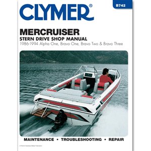 Clymer MerCruiser Alpha One, Brave One, Two & Three Stern Drives 1986-1994