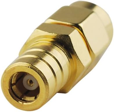 DHT Electronics RF coaxial coax adapter connector SMA male to SMB female