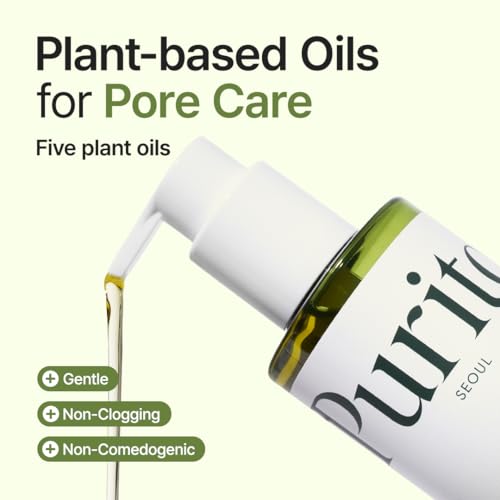 PURITO, From Green Cleansing Oil 6.76 fl.oz / 200ml Gentle Facial Cleanser, Cruelty-free & Vegan, Nature-derived Oils (Renewed)