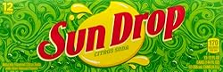 Sun Drop Citrus Soda, 12 Fluid Ounce Can, 12 Count