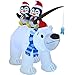 Christmas Inflatable 6.5 FT Inflatable Holiday Winter Polar Bear