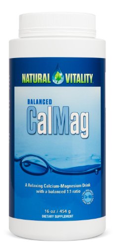 Natural Vitality Calmag Diet Supplement, 16 Ounce