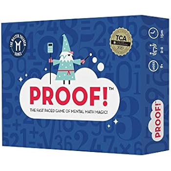 Proof! Math Game - The Fast Paced Game of Mental Math Magic