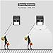 Solar Motion Lights, Holan 12 LED Waterproof Motion Sensor Solar Security Light for Garden, Fence, Patio, Deck, Yard, Driveway, Stairs