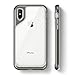 Caseology Skyfall for Apple iPhone X Case (2017) - Clear Back & Slim Fit - Warm Gray