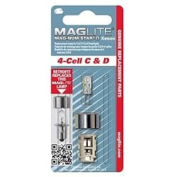 Maglite Replacement Lamp for 4-Cell C & D